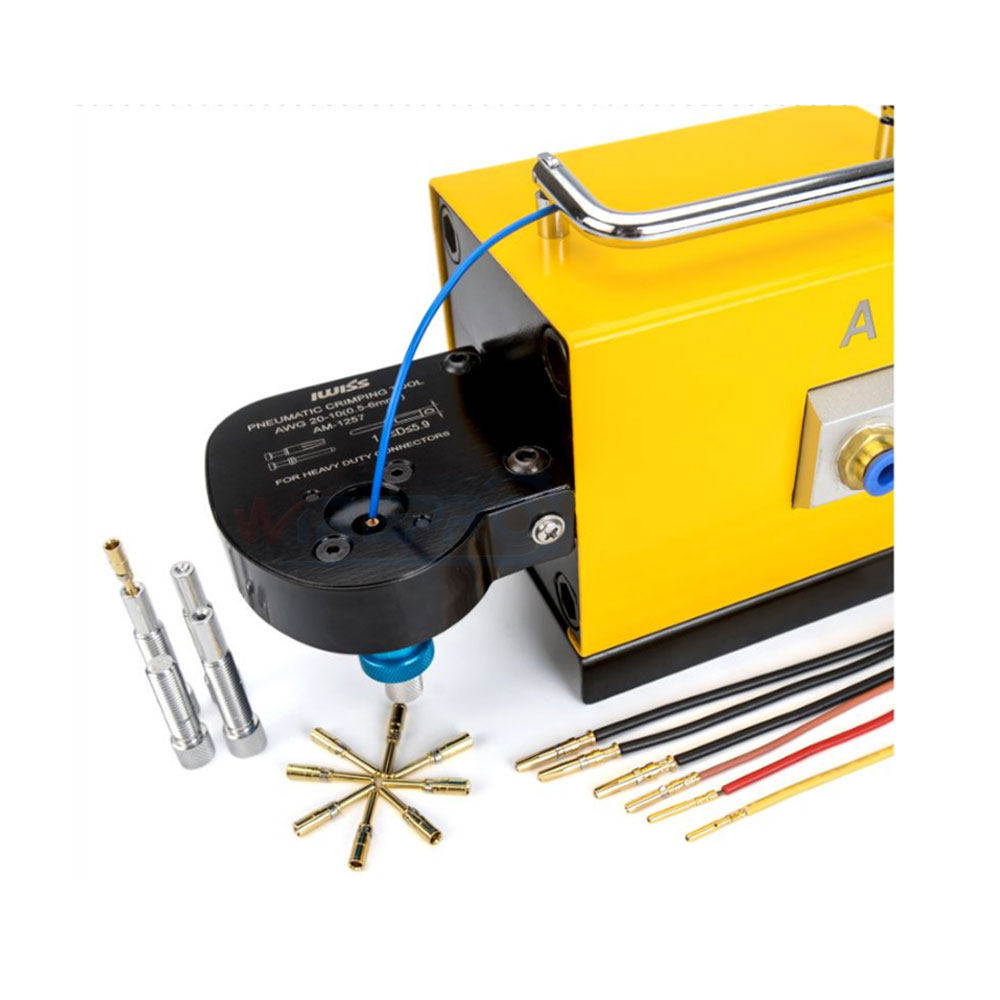 TP-C10 Pneumatic Coaxial Cable And Wire Terminal Crimping Machine