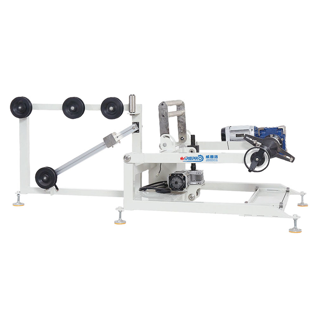 PF-S90 Heavy Spool Cable Automatic Unwind And Dereeling Machine