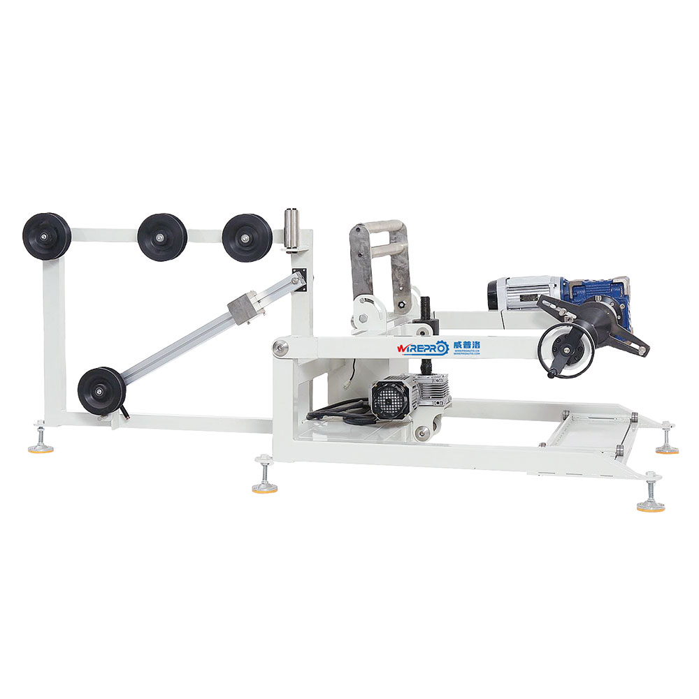 PF-S90 Heavy Spool Cable Automatic Unwind And Dereeling Machine