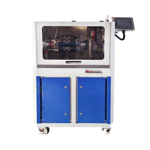 CB-T15 Full Automatic Cutting Braid Hose And Tape Wrapping Machine