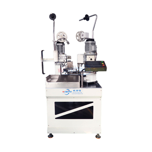 TA-D01 Automatic Wire Cutting Stripping And Crimping Two Terminals Machine