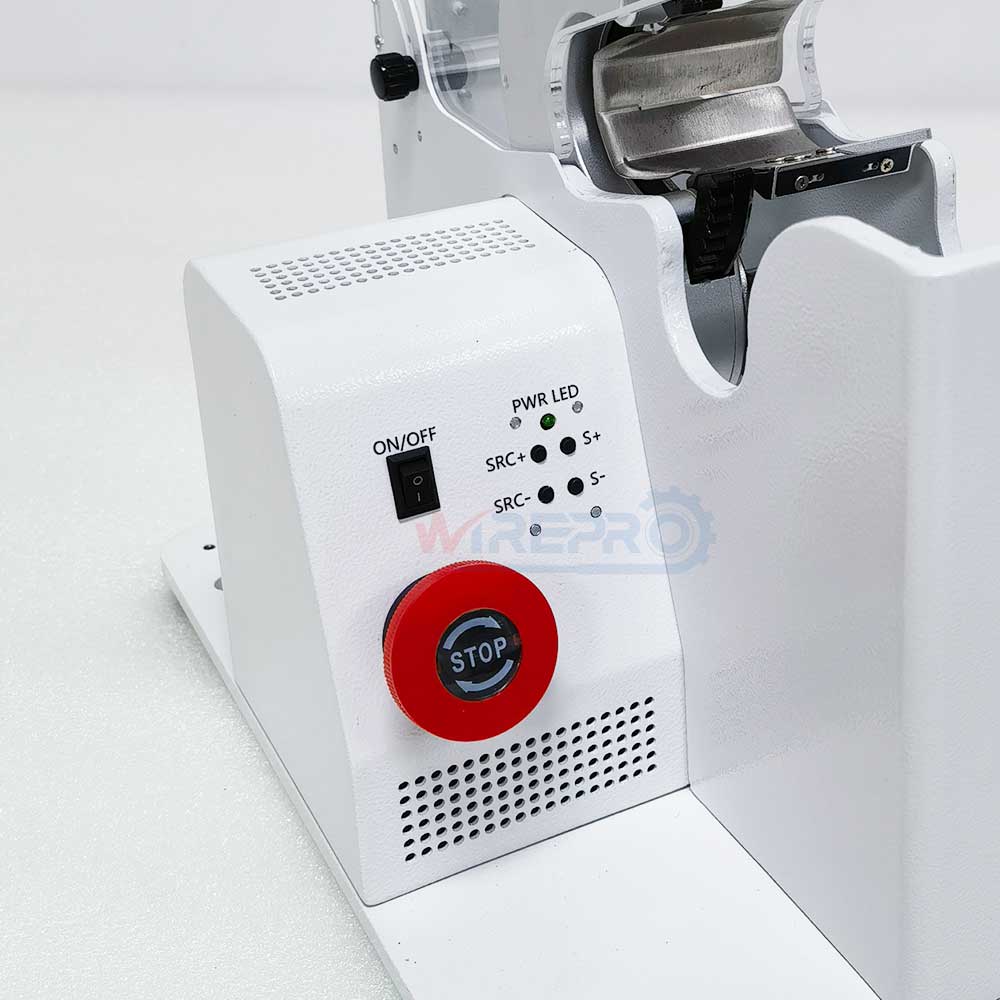 HW-HN35 with fatety cover harness taping machine