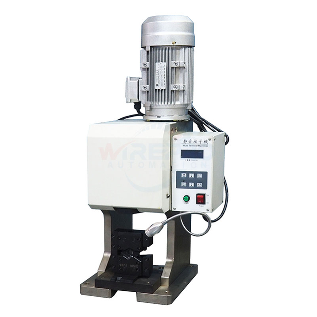 TU-S08 Electrical Servo Battery Tubular Connector Lug Crimping Machine