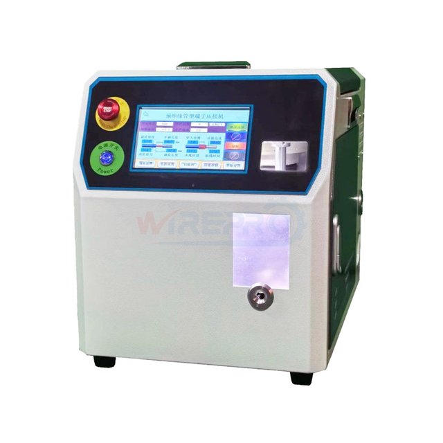 TS-R16 Max 16mm² Wire Insulated Ferrule Stripper and Crimper Machine