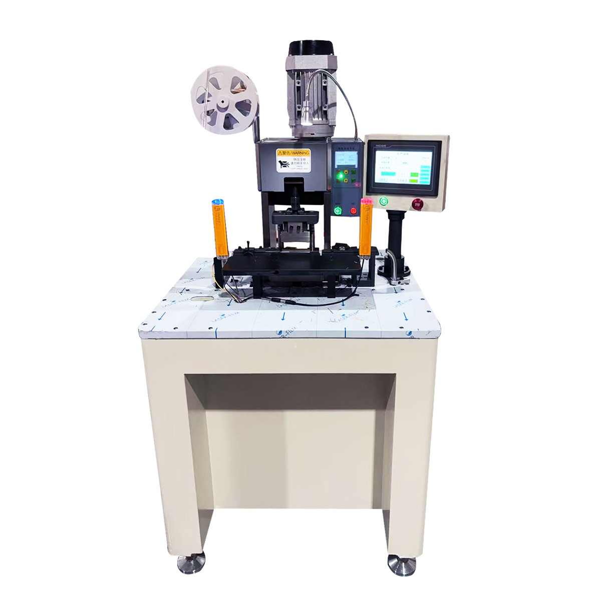 TU-P02 Membrane Switch / FFC / FPC Flat Flexible Cable Pierce Terminal Crimping Machine