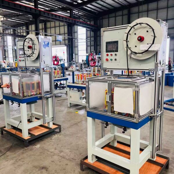 PT-CB16 / B24 / B32 / B48 With Coiler – Automotive Cable Wire Harness Braiding Machine