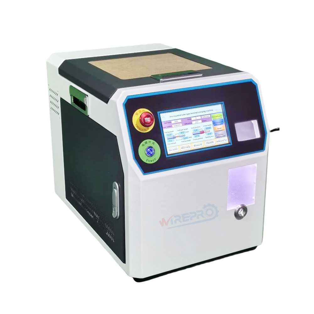 TS-R16 Max 16mm² Wire Insulated Ferrule Stripper and Crimper Machine