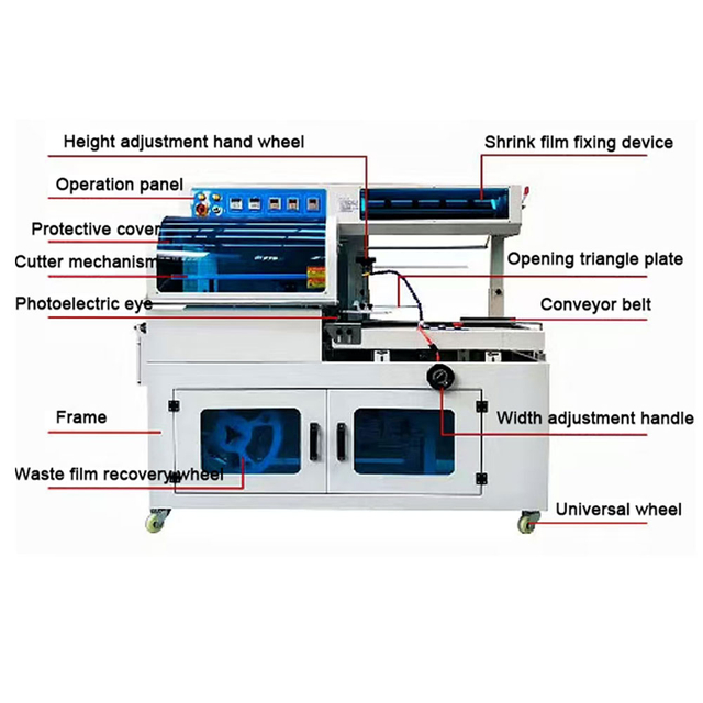 PK-C45 / PK-C55 Industrial Heat Shrink Packaging Machine – Shrink Film Sealer