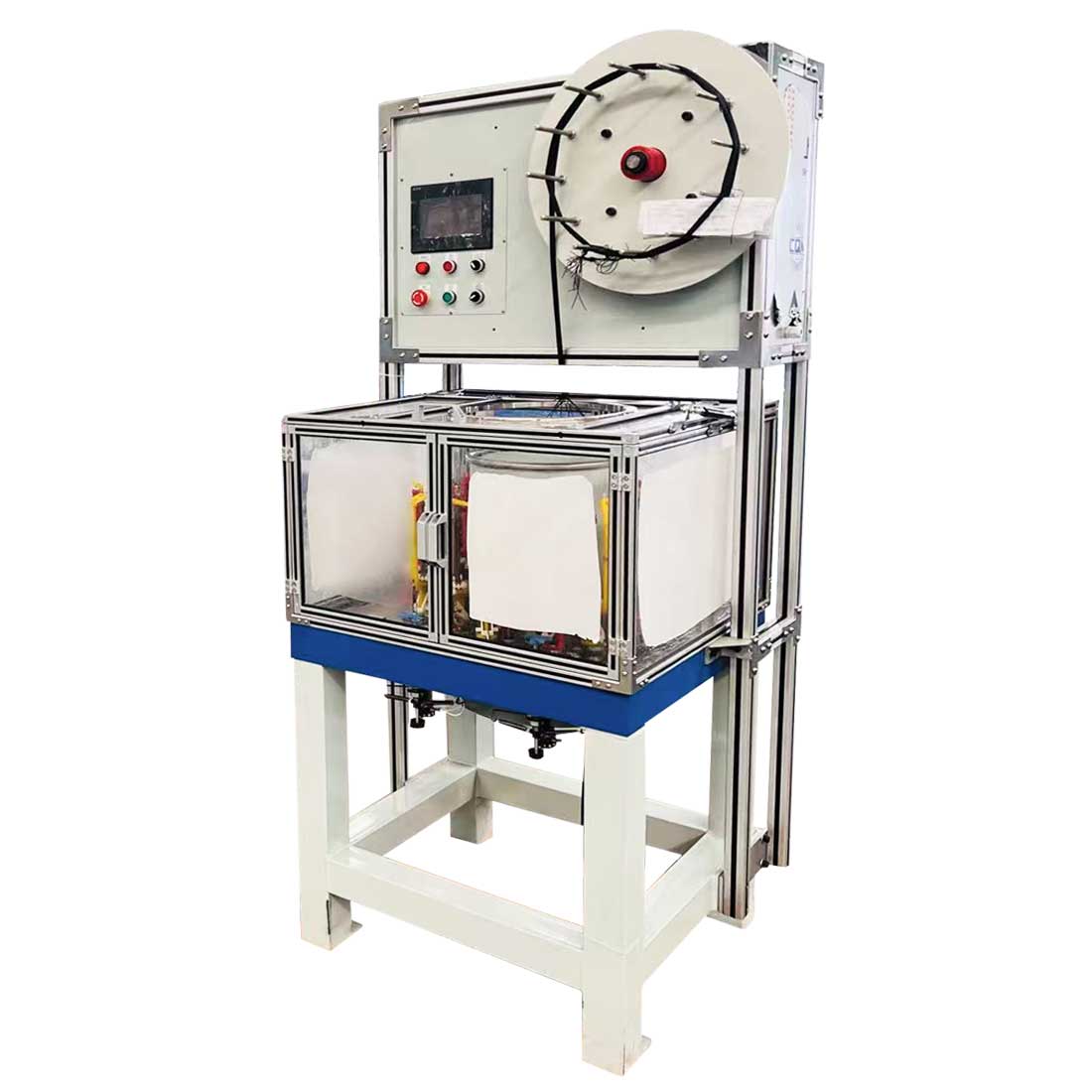 PT-CB16 / B24 / B32 / B48 With Coiler – Automotive Cable Wire Harness Braiding Machine