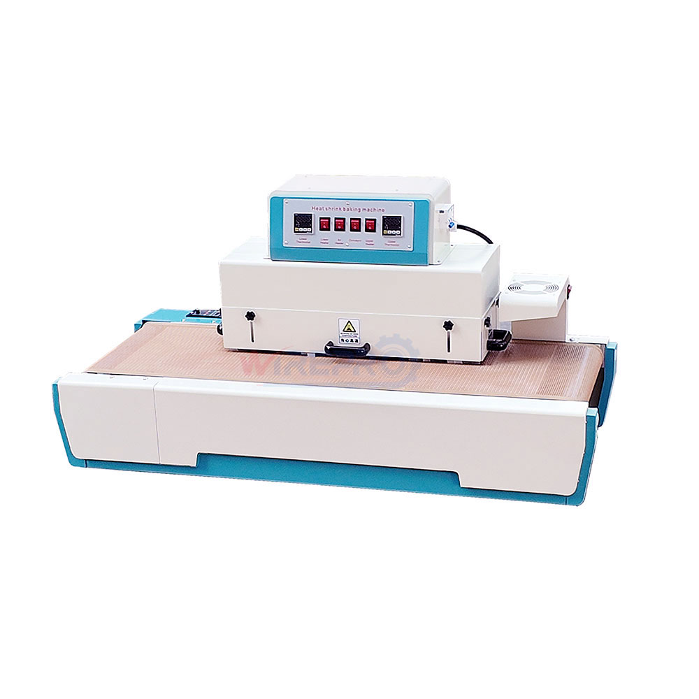 RD-P18 Open-Type Tabletop Heat Shrink Tunnel with Teflon Mesh Conveyor