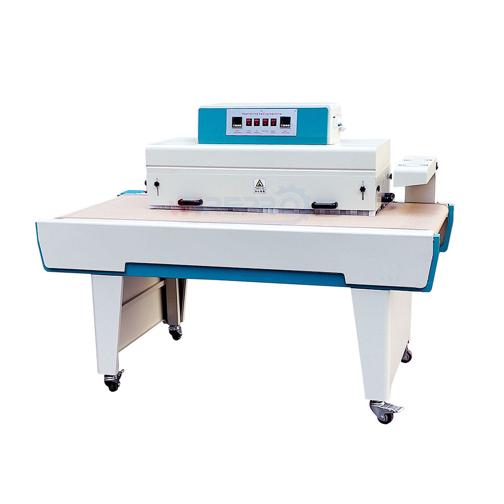 RD-P18 Open-Type Tabletop Heat Shrink Tunnel with Teflon Mesh Conveyor