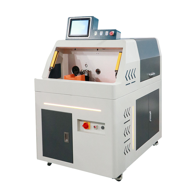SR-B02 Shielded High-Voltage Cable Stripping, Braid Cutting and Pushing Machine